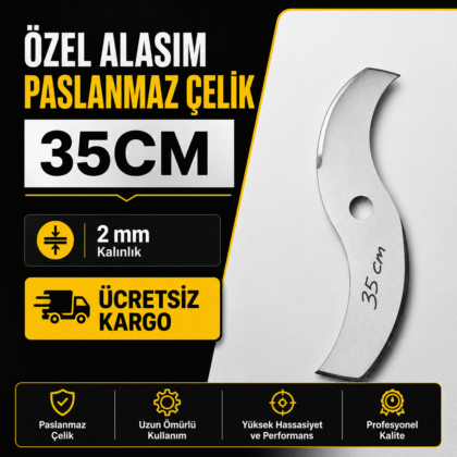 35 CM S BICAK 1 ADET - ücretsiz kargo