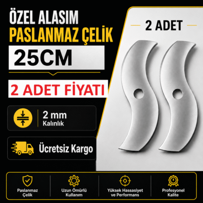 25 cm S BICAK 2 adet - ücretsiz kargo