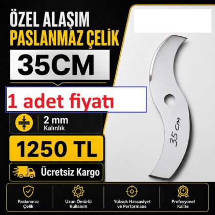 35 CM S BICAK 1 ADET - ücretsiz kargo