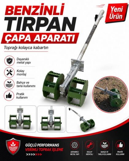 BENZİNLİ TIRPAN ÇAPA APARATI